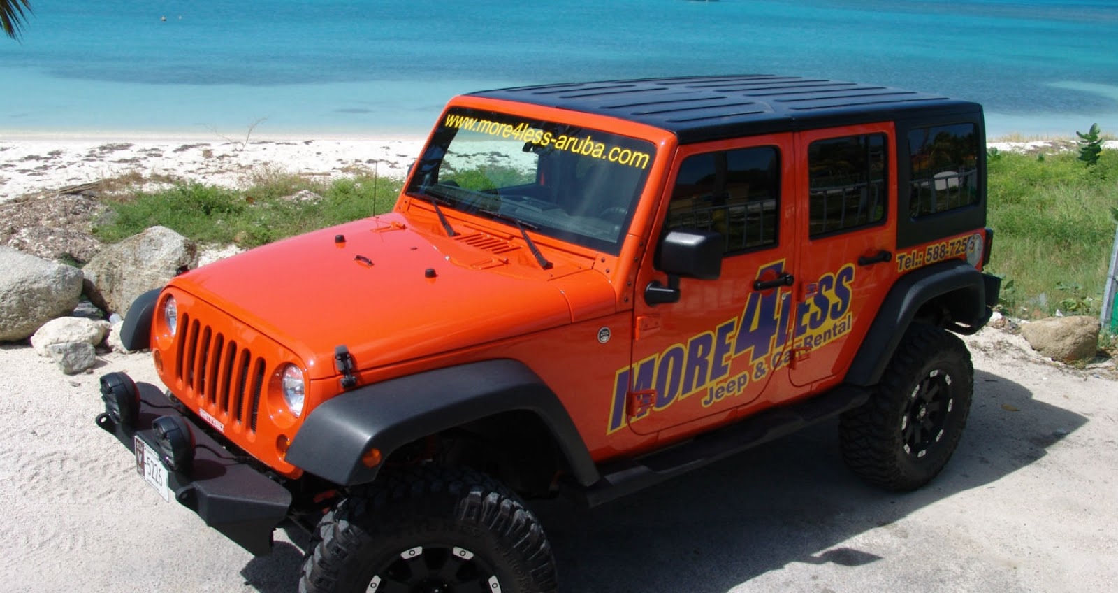 Jeep Wrangler пляжный