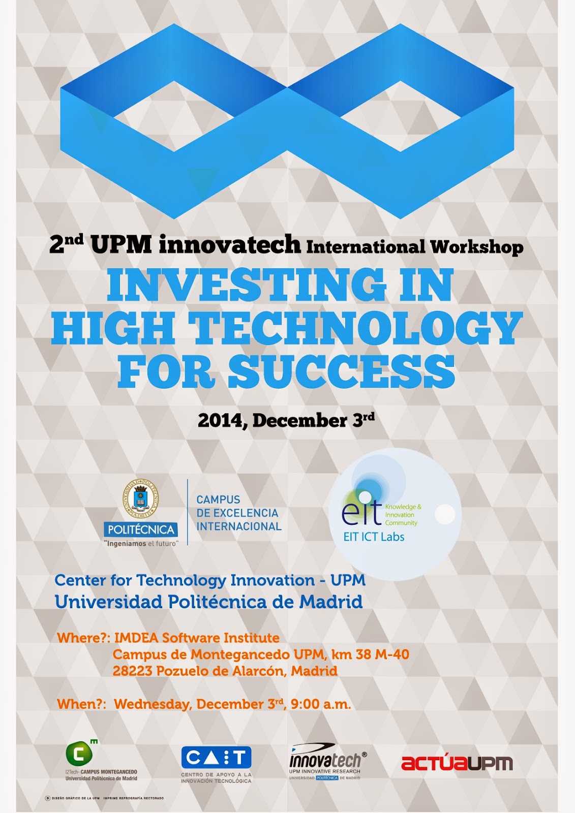  2nd UPM innovatech International Workshop