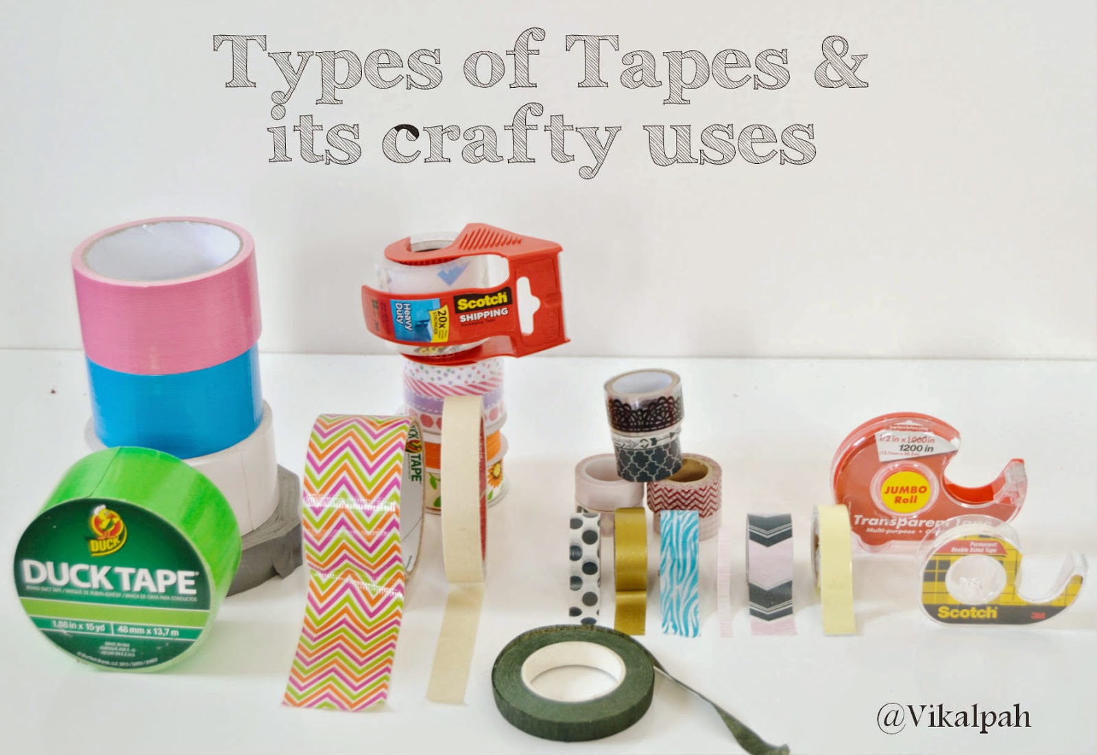 7 Types of Craft Tape and When to Use Them