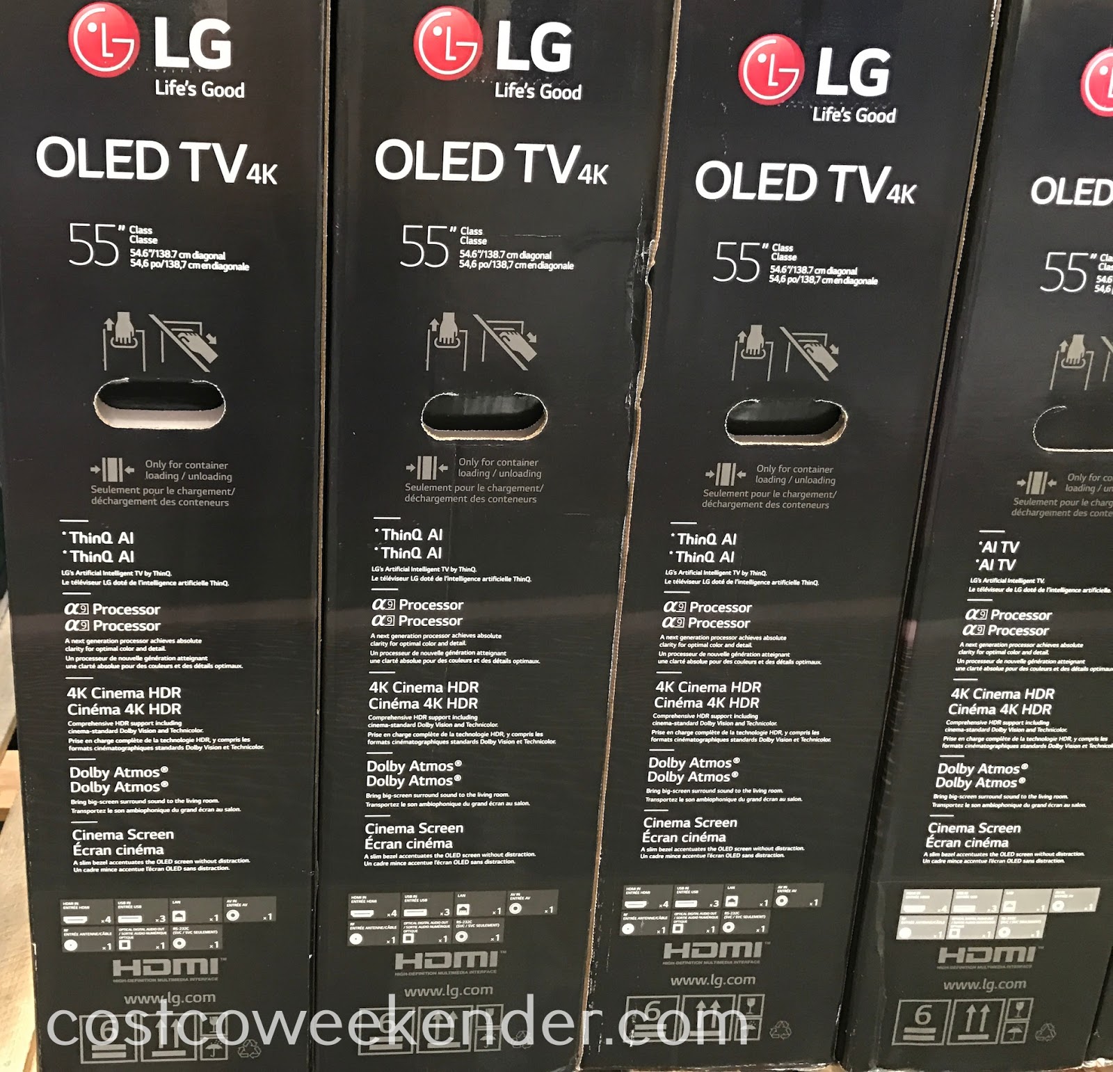 LG OLED55C8AUA 55" 4K UHD OLED TV Costco Weekender
