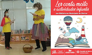 Proyecto Bululú en Ler conta moito na Biblioteca  Xograr Mendiño (Lorbé) 23/09/2021