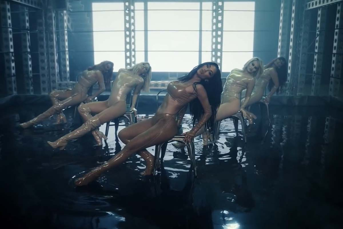 All clad in skin-tight nude suits, the Pussycat Dolls prove. 