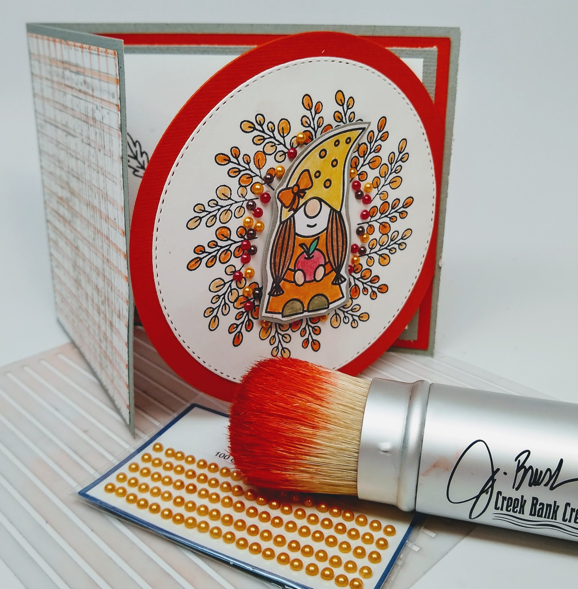 Autumn gnomes await  creek bank creations