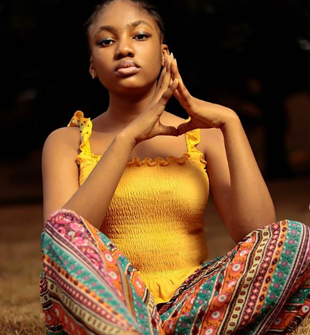 Teenage Nollywood Actress, Angel Unigwe Gets Cyber Bullied By Alleged Fan