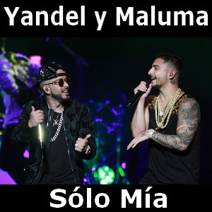 Yandel - Solo Mia ft. Maluma Letra y acordes de guitarra y piano