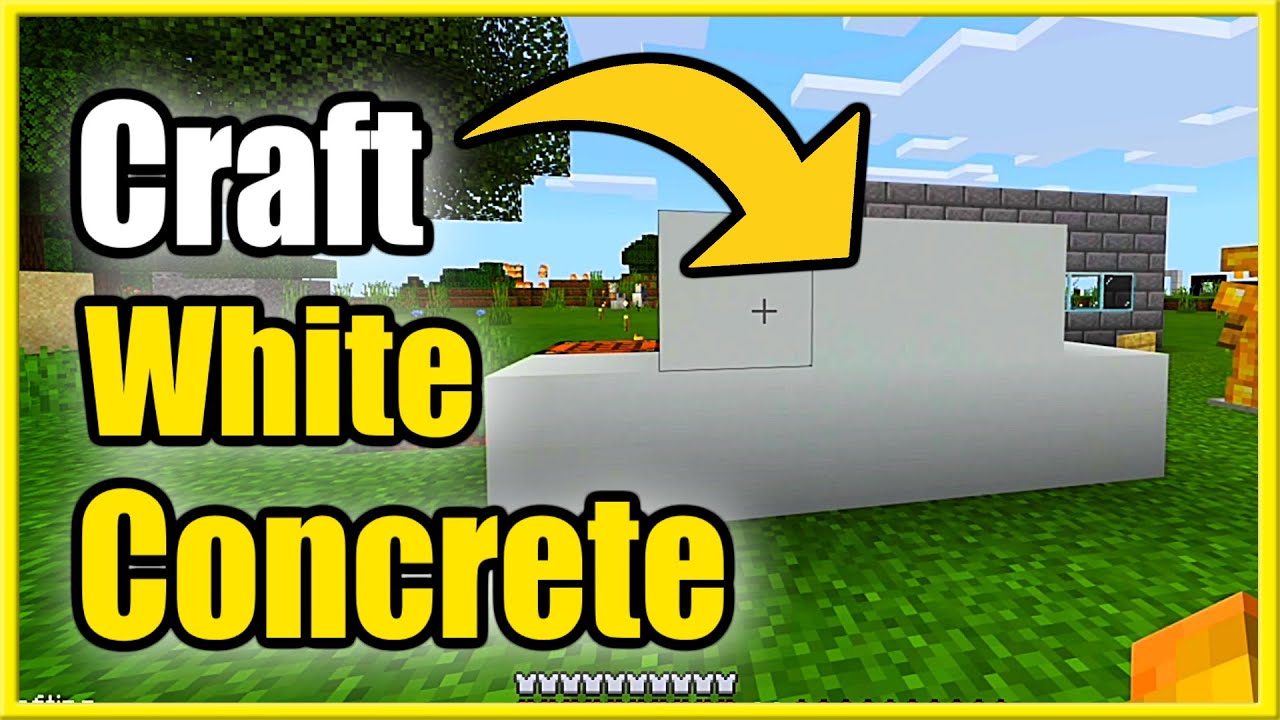 How To Make Concrete In Minecraft - Regular Hindi Tips