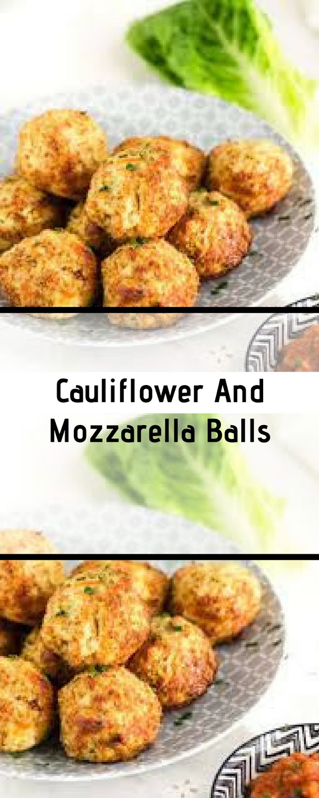 Cauliflower And Mozzarella Balls Home Delicious Recipe
