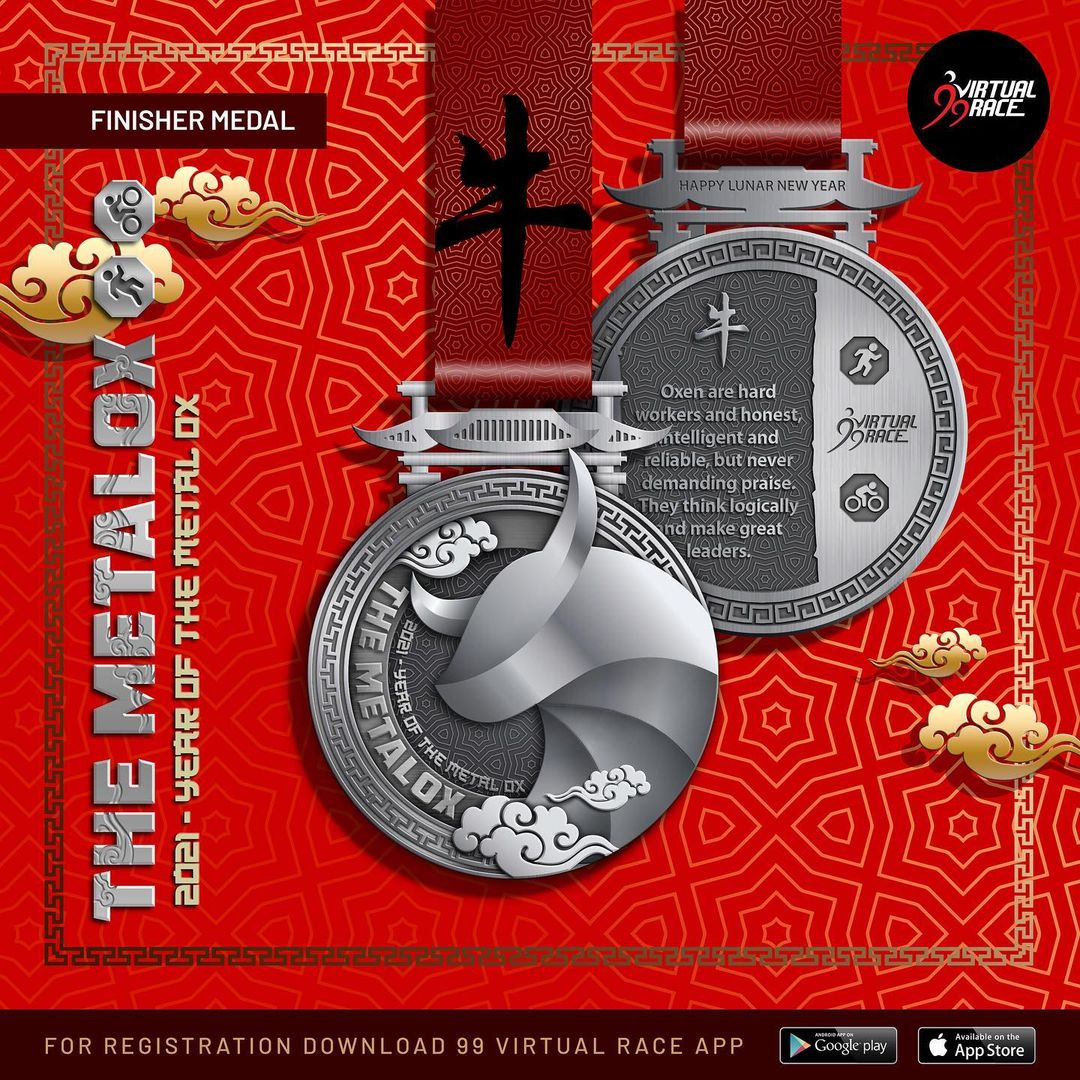 Medal 🔍 The MetalOx Race • 2021 Medal 🏅 The MetalOx Race • 2021