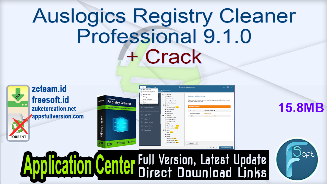 Auslogics Registry Cleaner Pro 10.0.0.3 for iphone download