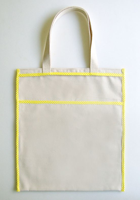 Inside Out Tote Bag Tutorial & Pattern