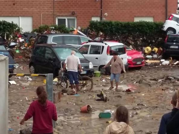 Varios muertos por lluvias en Italia,Livorno; toscana