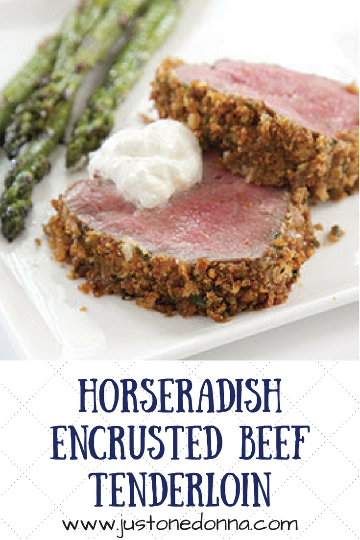 Elegant Horseradish Encrusted Beef Tenderloin