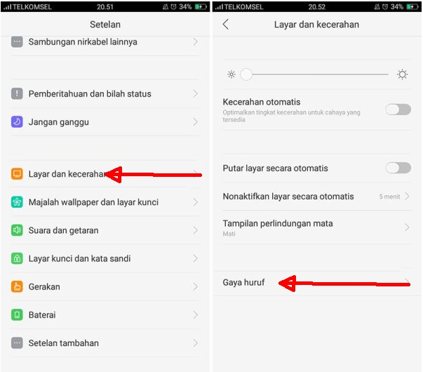 Cara Mengganti Font OPPO A37 / A57 Tanpa Berbelit-belit 2