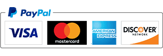 Pagar con seguridad con Paypal Visa Mastercard American Express Discover