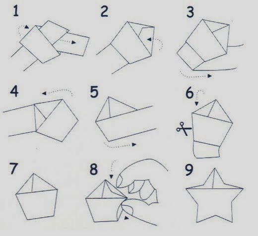 Cara Membuat Bintang  Kecil Dari  Origami  Tutorial  Origami  