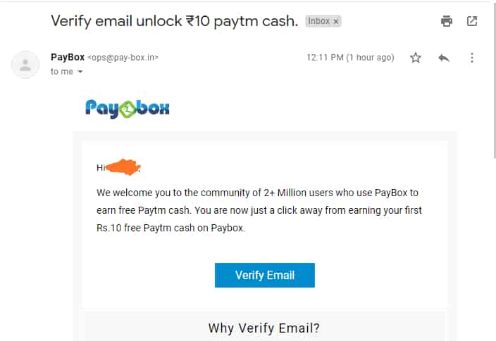 Paybox email verification Paybox account confirm kare