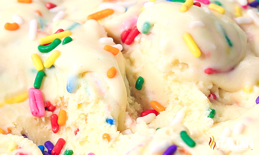 Cake Batter Ice Cream (Cold Stone Copycat)