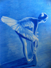 Ballerina blu