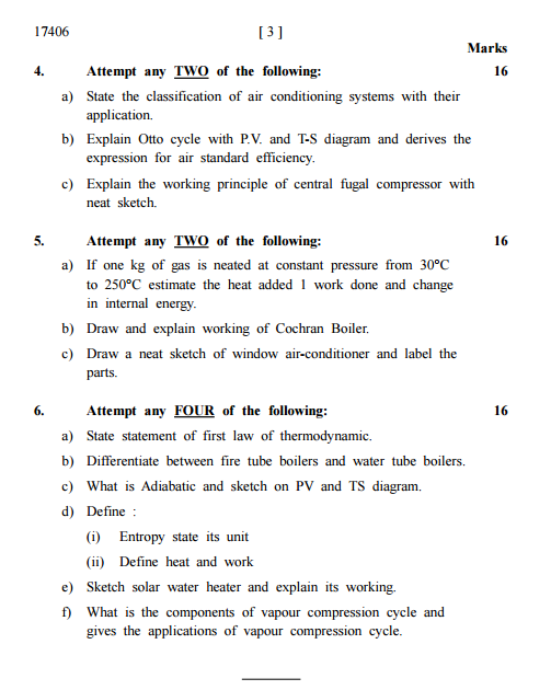 MSBTE Mumbai Automobile Manufacturing Process DPE 2014 Question Paper