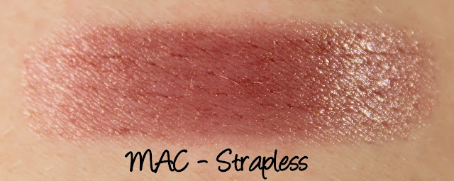 MAC Monday: Formal Black - Strapless Lipstick Swatches & Review