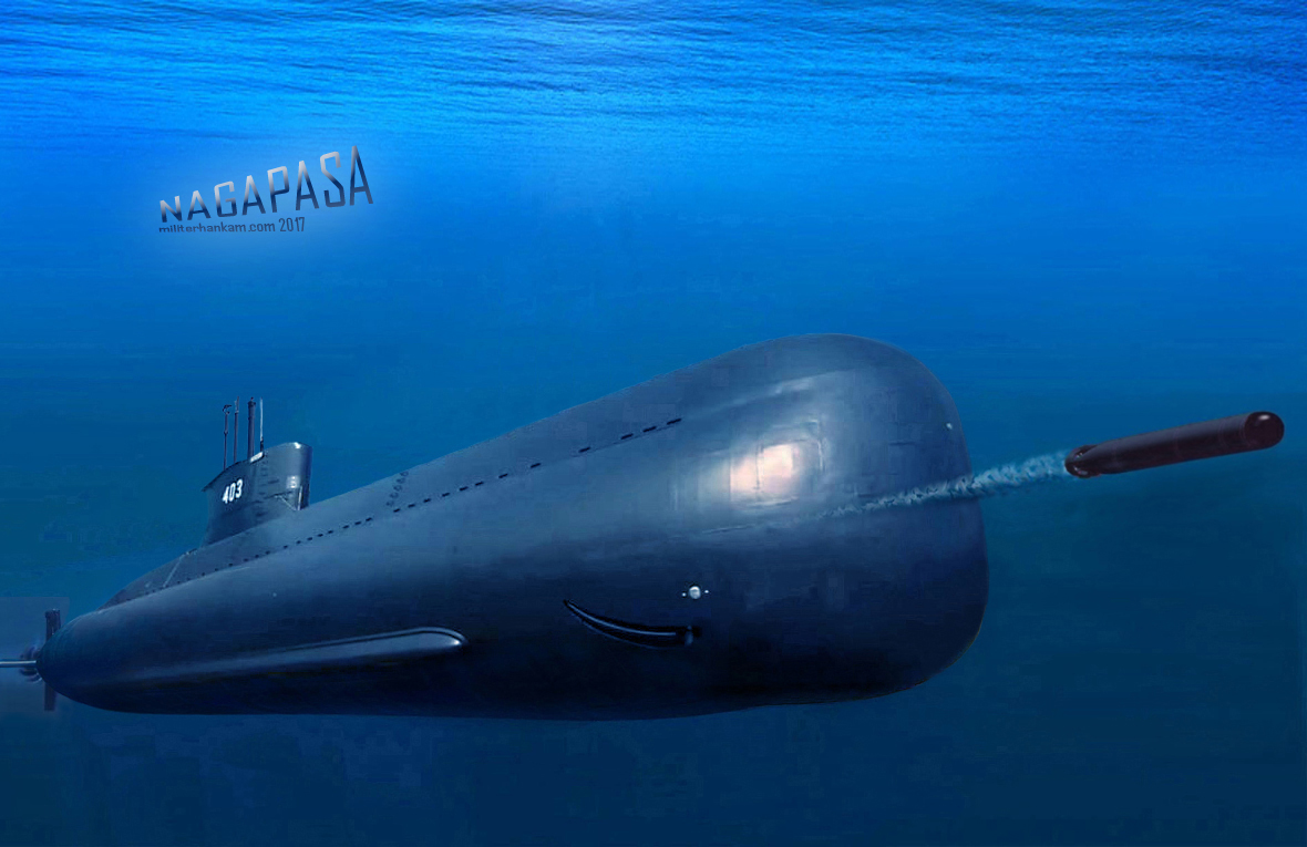 KRI NAGAPASA 403 TNI AL AKAN DIPERSENJATAI TORPEDO KELAS BERAT BLACK