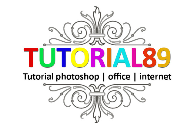 Cara membuat tulisan full color dengan photoshop