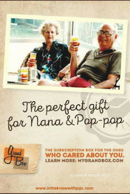 Send grandma and grandpa a GrandBox. The perfect gift for Grandparent's Day or just to show them how much they are loved!