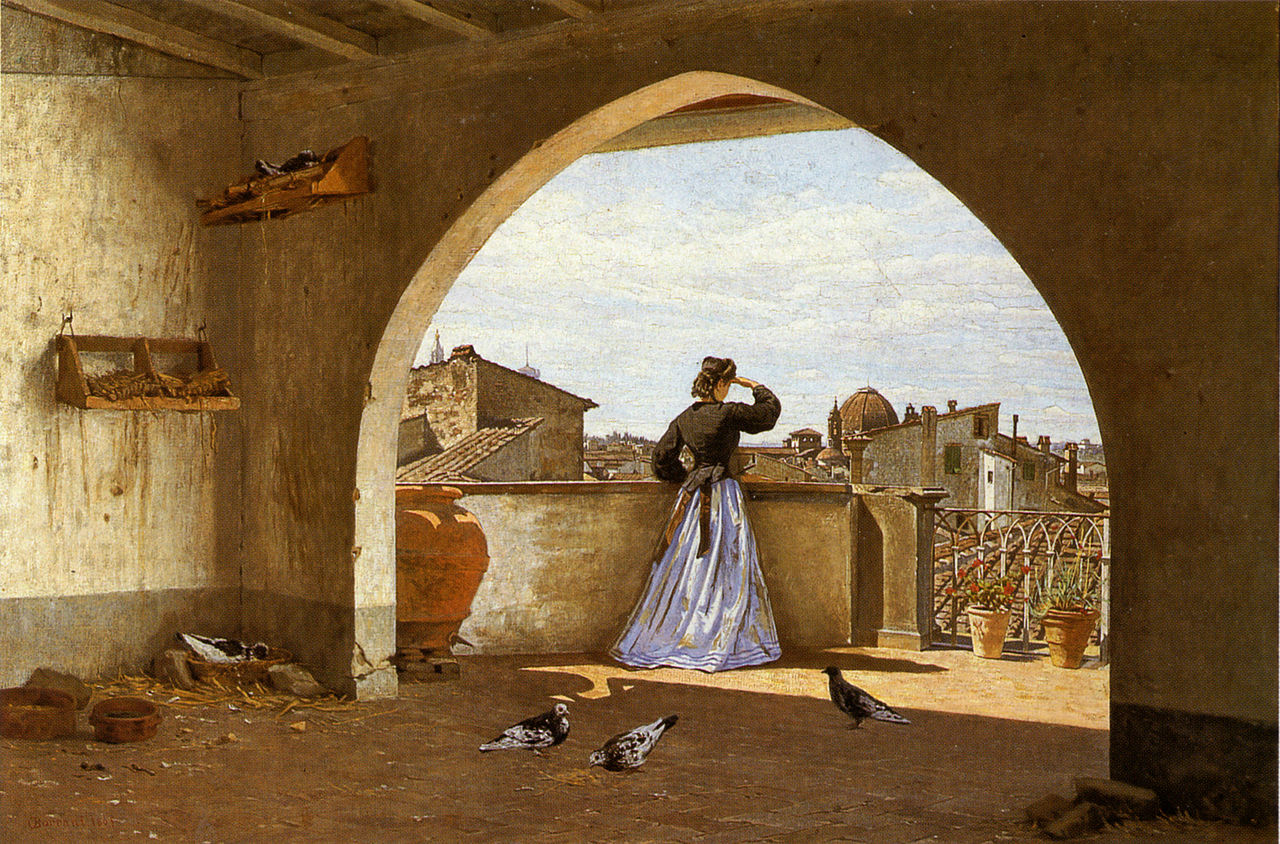 Paintings by Odoardo Borrani (1833-1905)