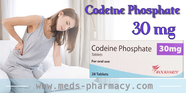 Codeine Phosphate, analgésique sans ordonnance sur la Pharmacie en ligne européenne www.meds-pharmacy.com