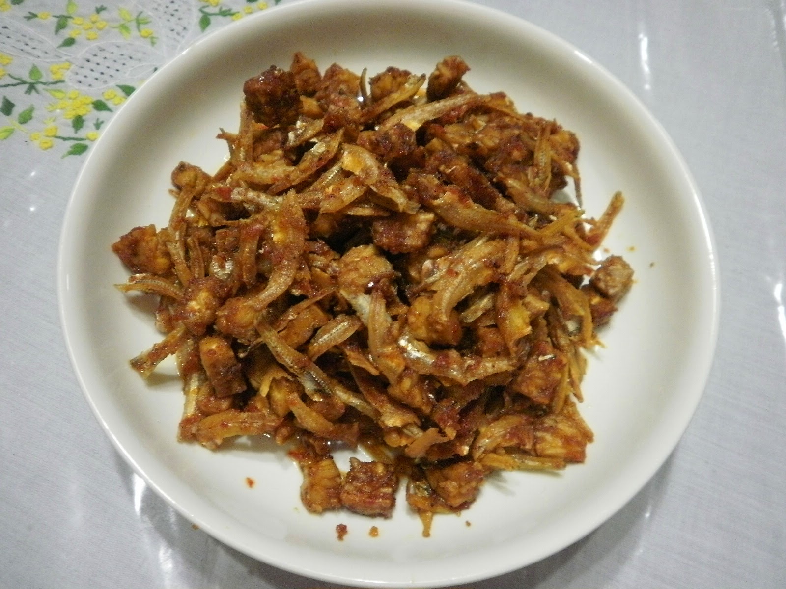 Zara ♥ Baking SAMBAL TEMPE GORENG IKAN BILIS