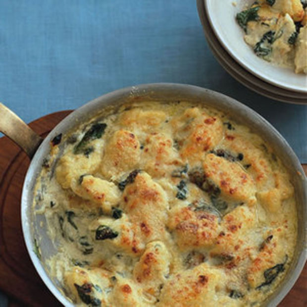 Let It Be Ricotta Gnocchi and Spinach Bake