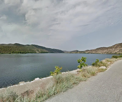 Zona cercana a la presa de Mequinenza