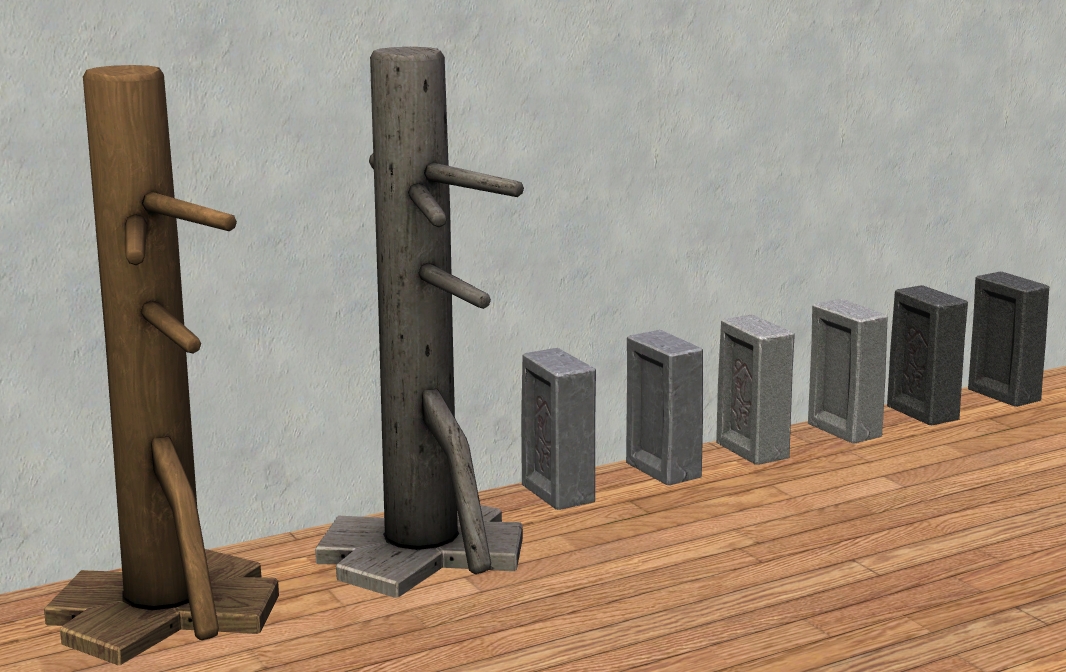 TheNinthWaveSims The Sims 2 TS3 World Adventures Training Dummy And