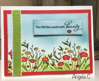 Stampin' Up! Lovely is the Day, Blending, www.stampingwithsusan.com