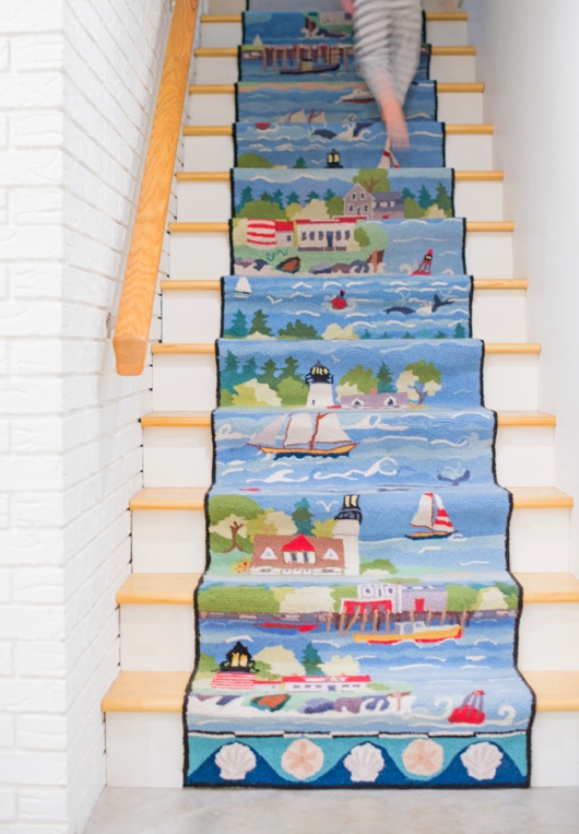 Claire Murray Coastal Stair Runner Rug