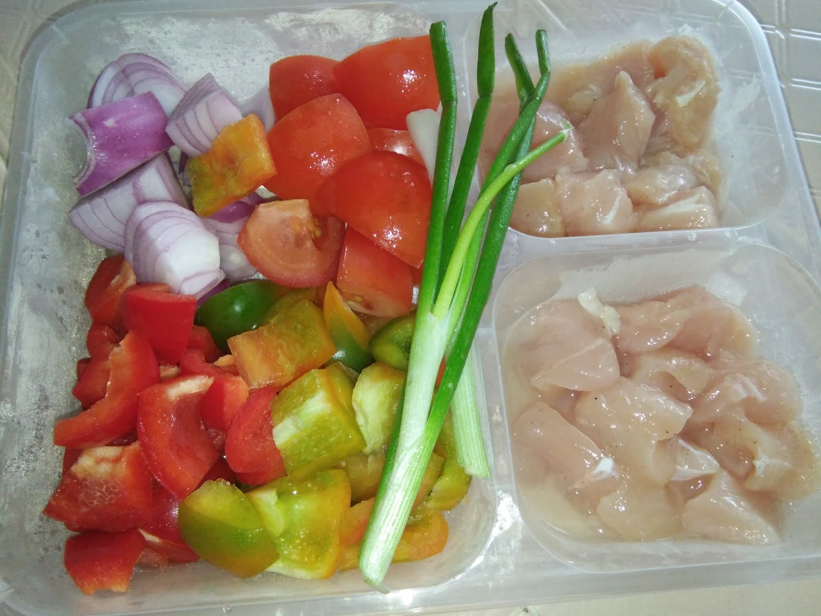 Cooking Pleasure CHICKEN CUBES IN BLACK PEPPER SAUCE