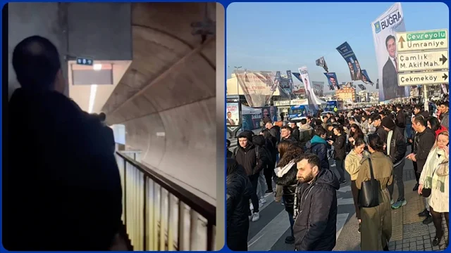 Üsküdar-Çekmeköy metrosu Tıkandı