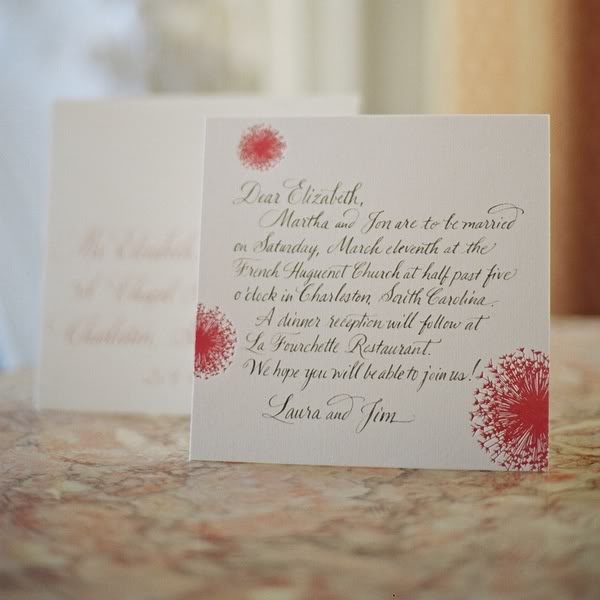 'Handwritten Wedding Invitations' Imprint your own Feelings via the