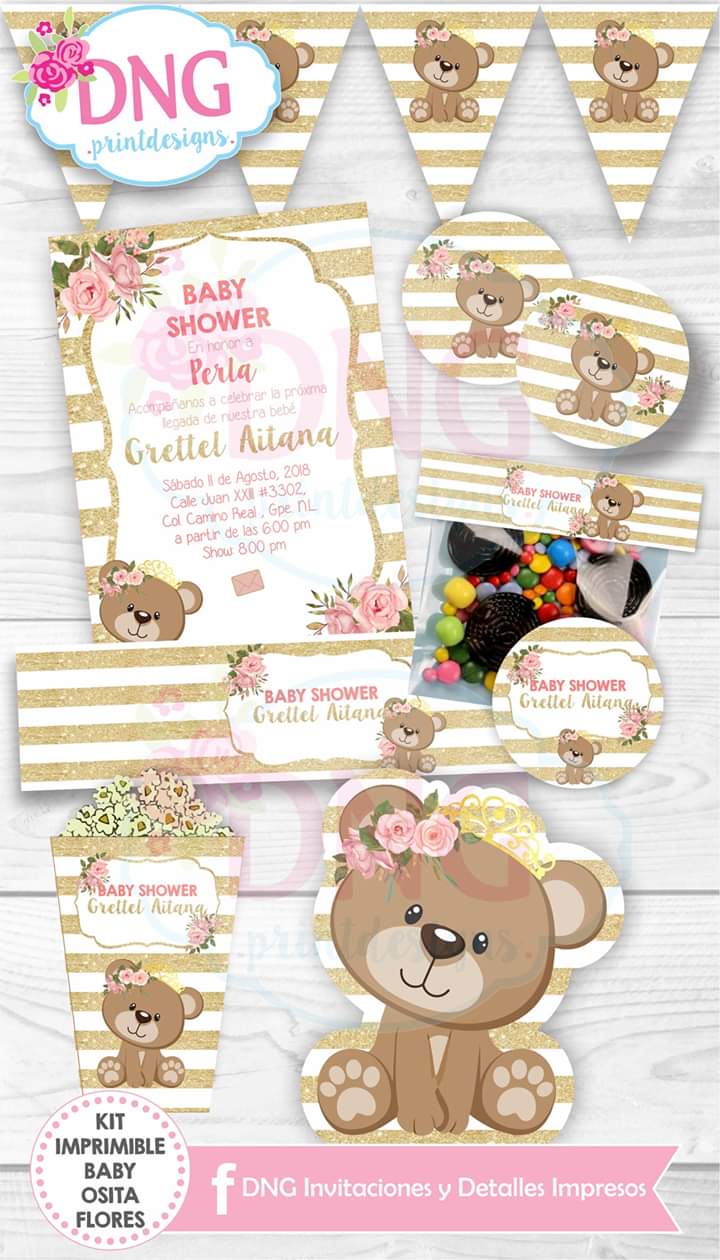 Kit Candy bar ositos