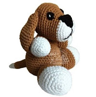 PATRON GRATIS PERRO AMIGURUMI 907