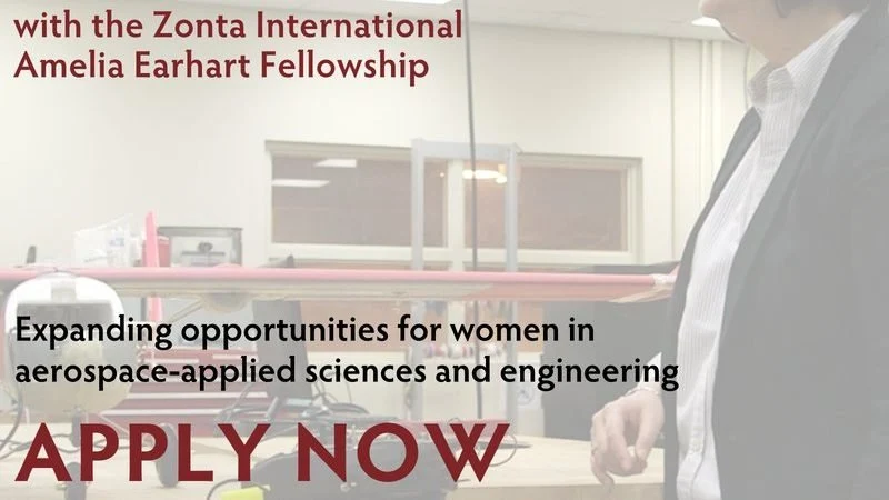 Bourses Zonta International Amelia Earhart 2022 pour les femmes en sciences et en ingénierie (10 000 $ US / lauréat)