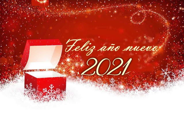Saludos para año nuevo 2021