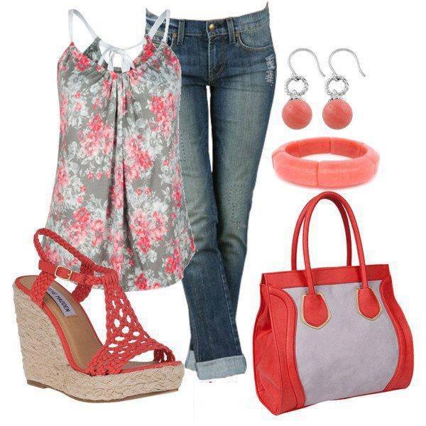 Spring Summer Floral Outfits Trends | trends4everyone