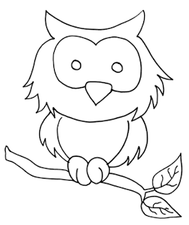 Owl Coloring Pages