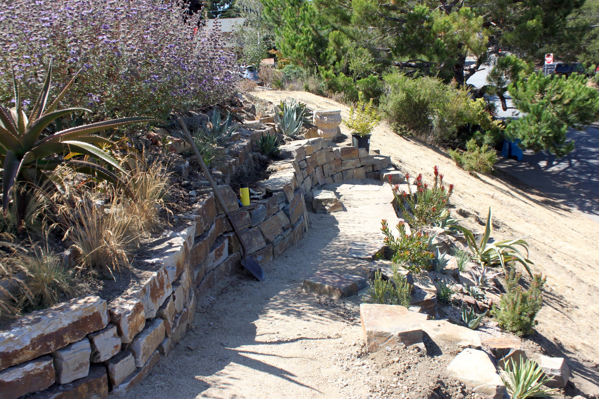 Moving Heavy Statuary in the Garden