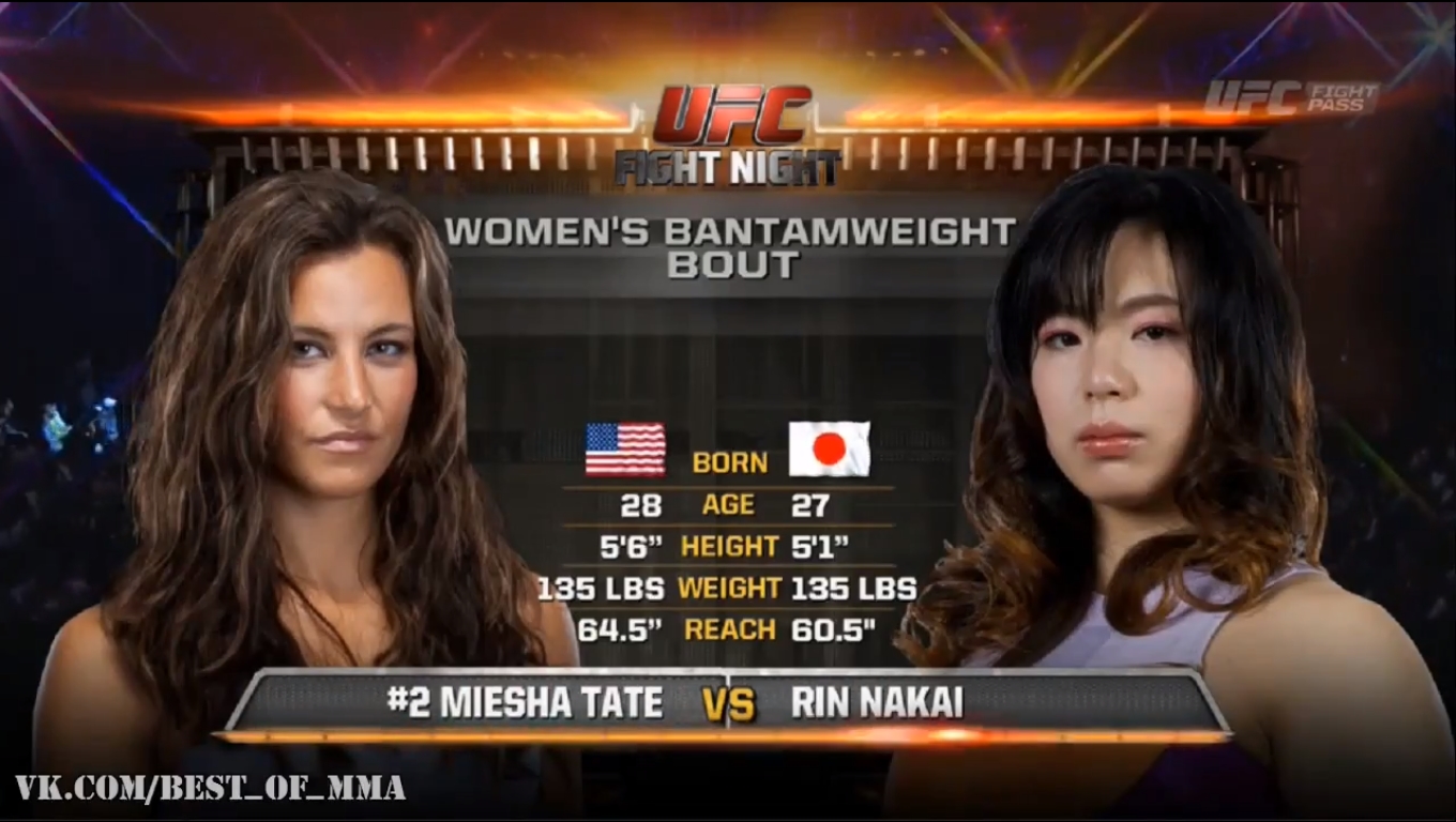 Todas as Lutas Full Fight Miesha Tate vs Rin Nakai Full Fight