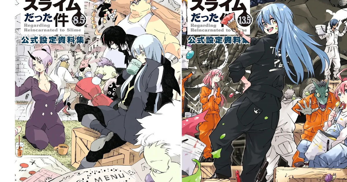 Light Novel Tensei Shitara Slime Datta Ken Light Novel Side Stories Tensei Shitara Slime datta ken Vol 8.5+13.5 Bahasa Indonesia - Drago Isekai