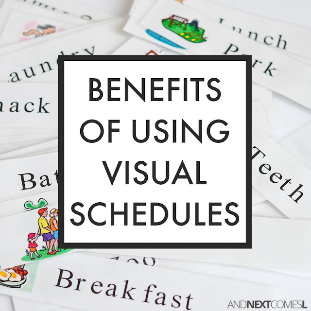 Benefits of visual schedules for autism