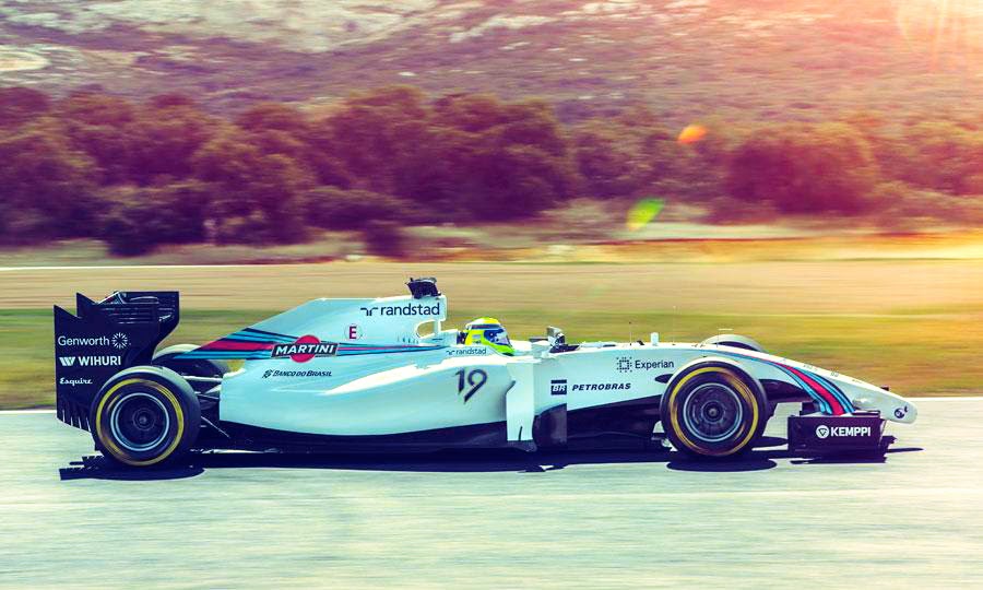 Pilotes Anciens Back, Williams And Martini & Rossi