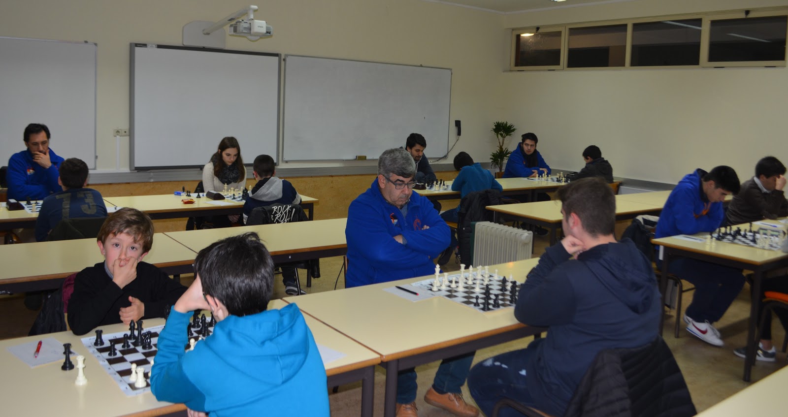 Clube Escolar de Xadrez da Associação Académica Didáxis: fevereiro 2019